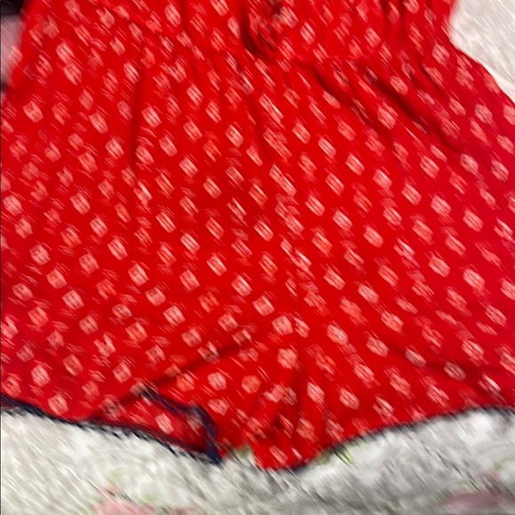 Red Bohemian Short Sleeve shorts - Picture 8 of 8